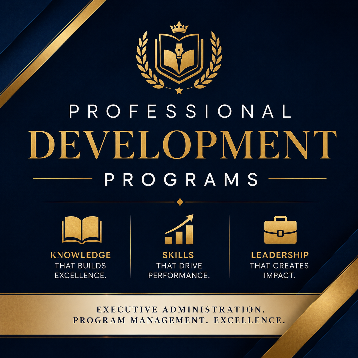 Executive Administration & Program Management Training (package)